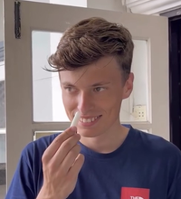 Smells like lavender, better than the other herbal ones I've tried