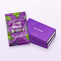 24 Scenic Breath nasal sticks in two gift boxes and a pouch